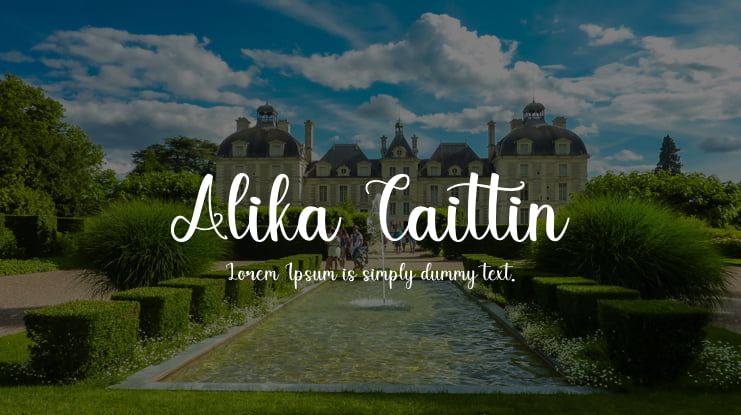 Alika Caittin Font