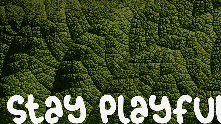 Stay Playful Font