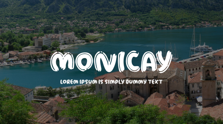 MONICAY Font