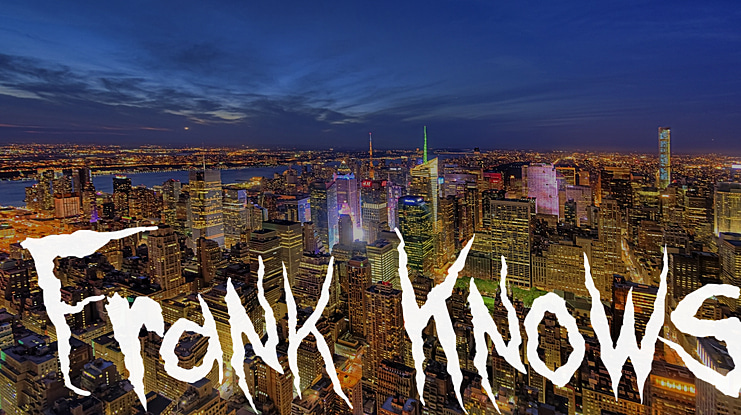 Frank Knows Font