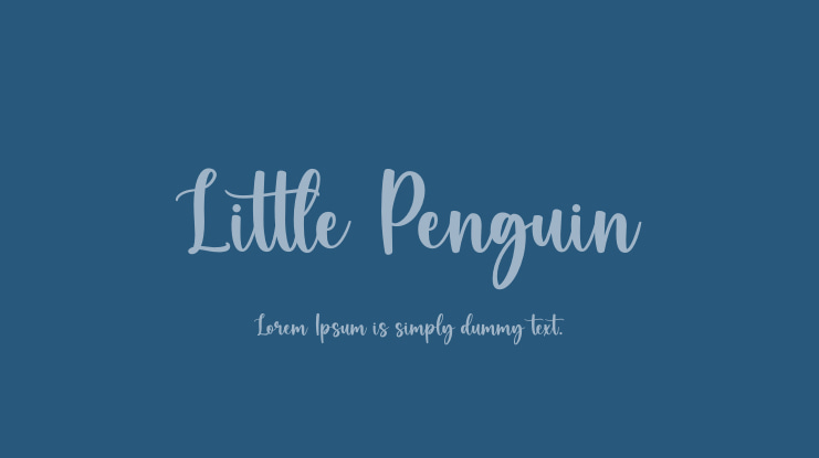 Little Penguin Font