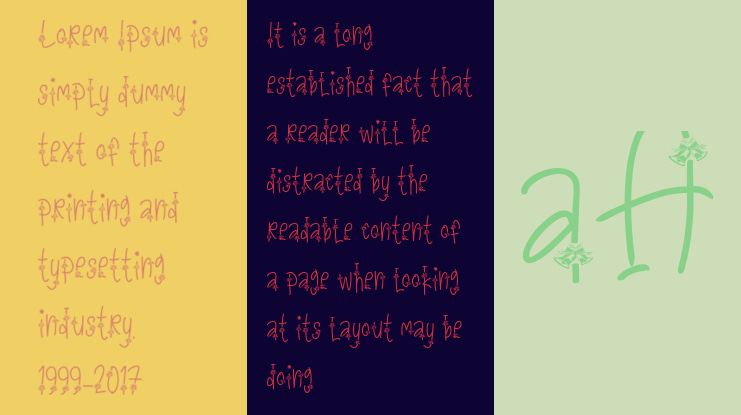 Christmas Joyful - Personal Use Font