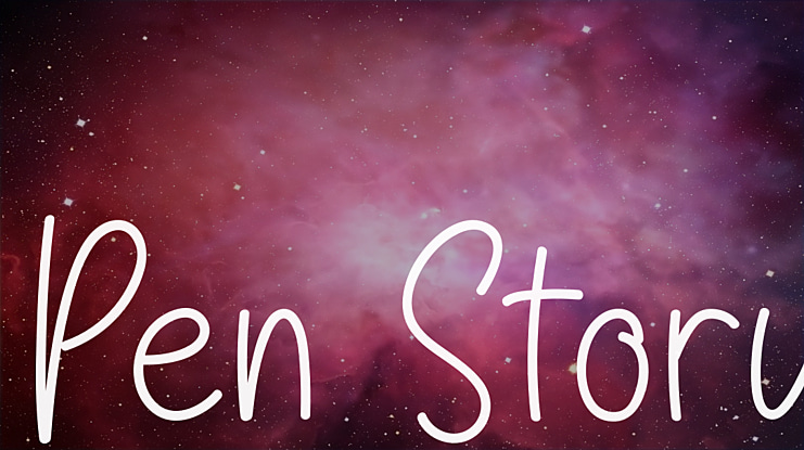 Pen Story Font