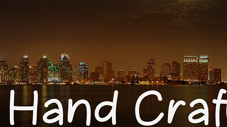 Hand Craft Font