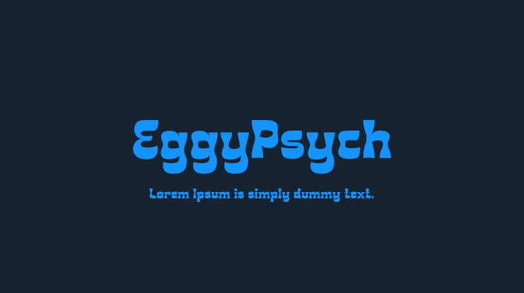 EggyPsych Font
