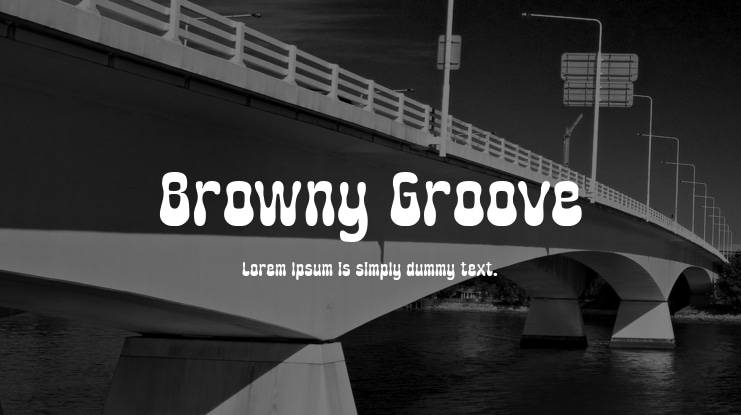 Browny Groove Font