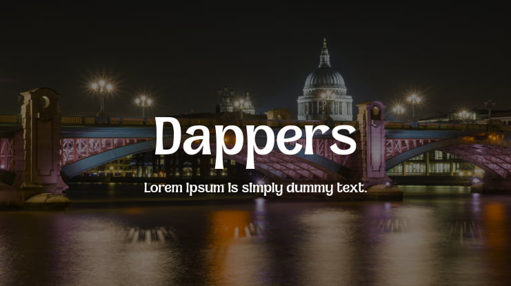 Dappers Font
