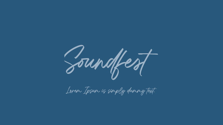 Soundfest Font