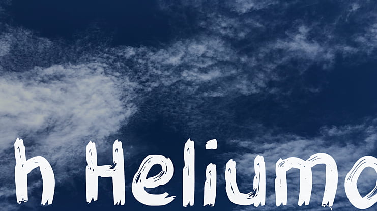 h Heliuma Font