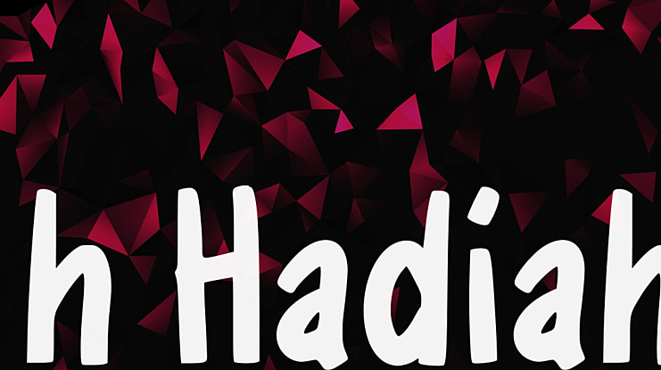 h Hadiah Font