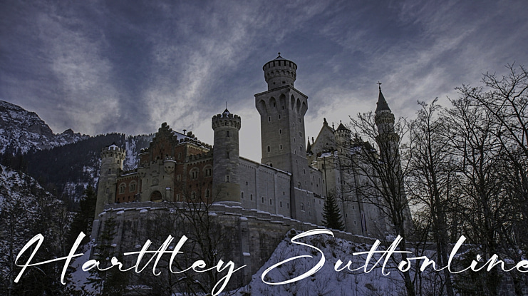Harttley Suttonline Font