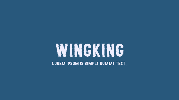 WINGKING Font