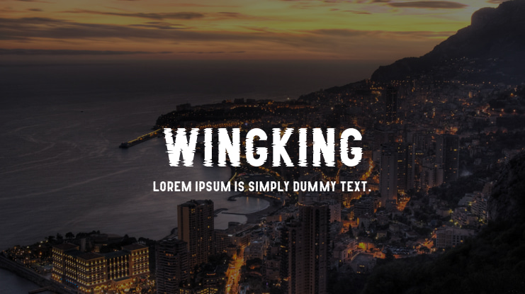 WINGKING Font