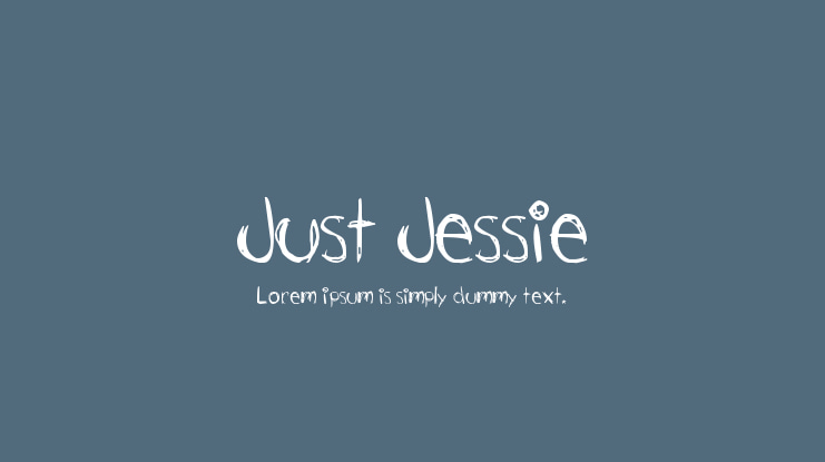 Just Jessie Font