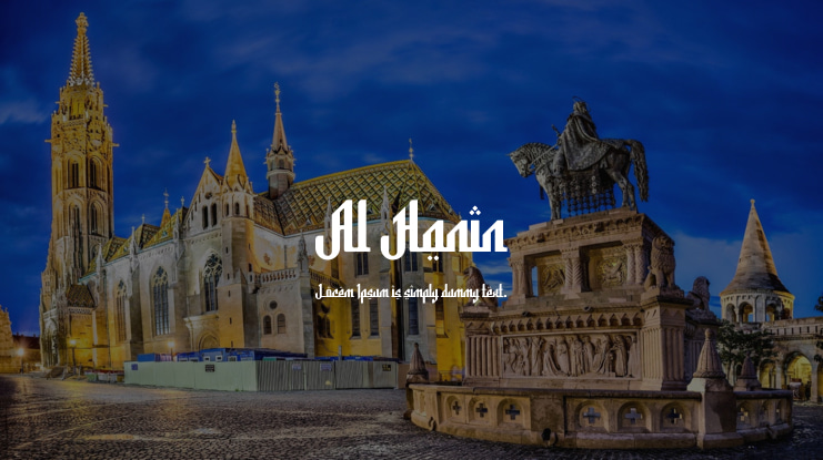 Al Hanin Font