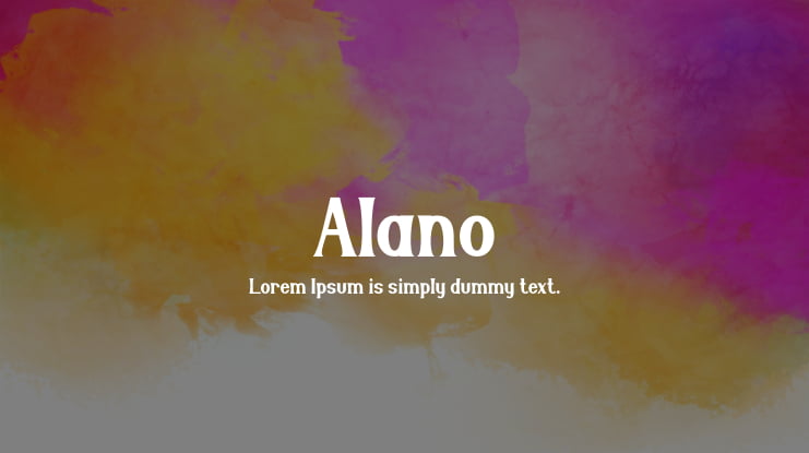 Alano Font