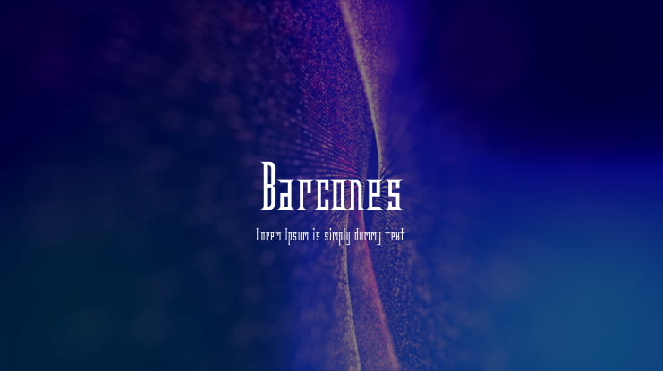 Barcones Font