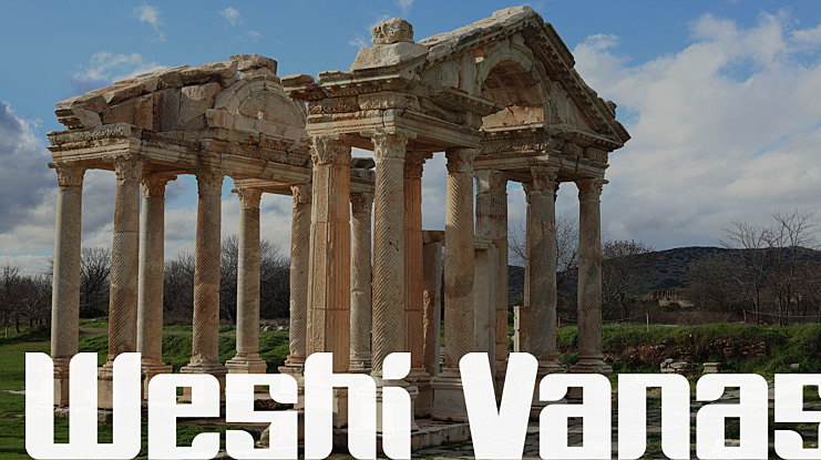 Weshi Vanas Font