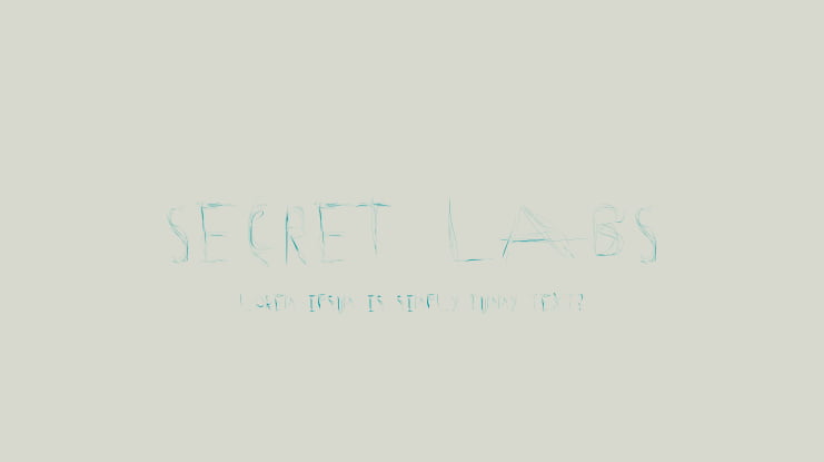Secret Labs Font