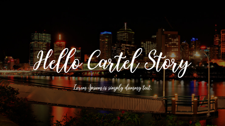 Hello Cartel Story Font Family