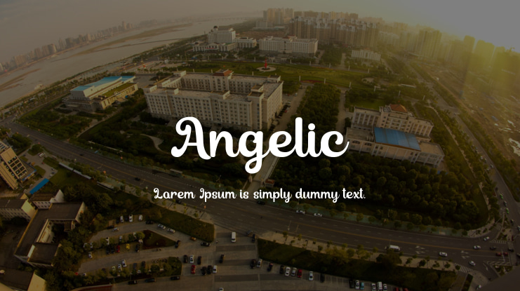 Angelic Font