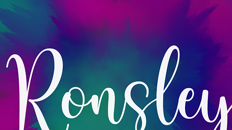 Ronsley Font