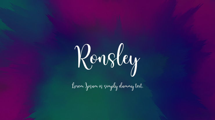 Ronsley Font