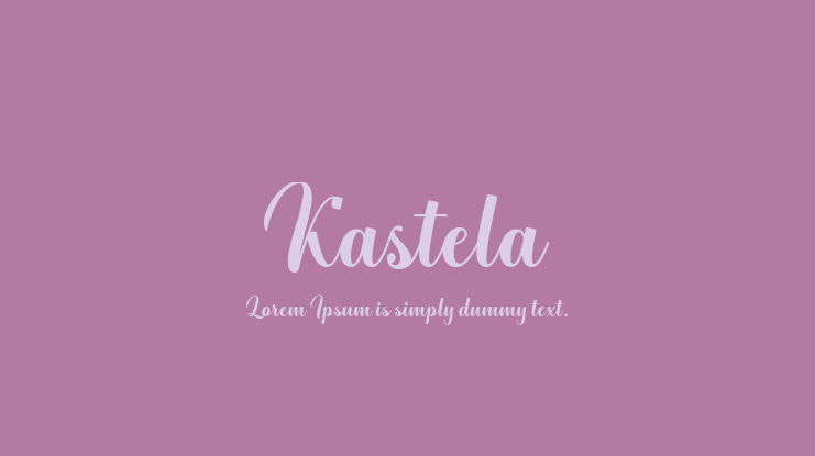 Kastela Font
