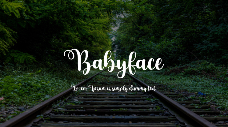 Babyface Font