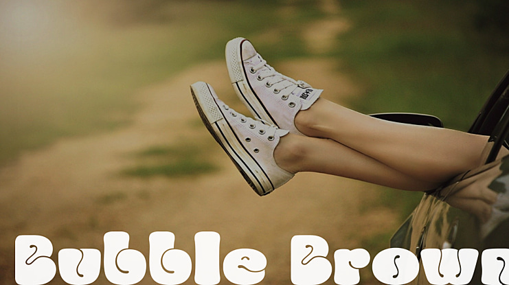Bubble Brown Font