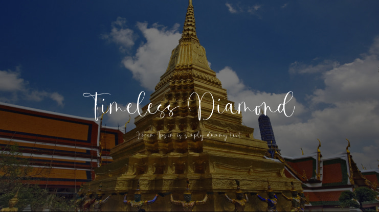 Timeless Diamond Font