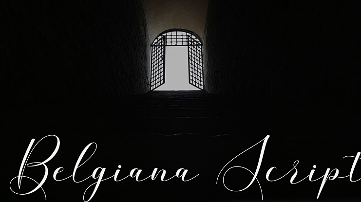 Belgiana Script Font