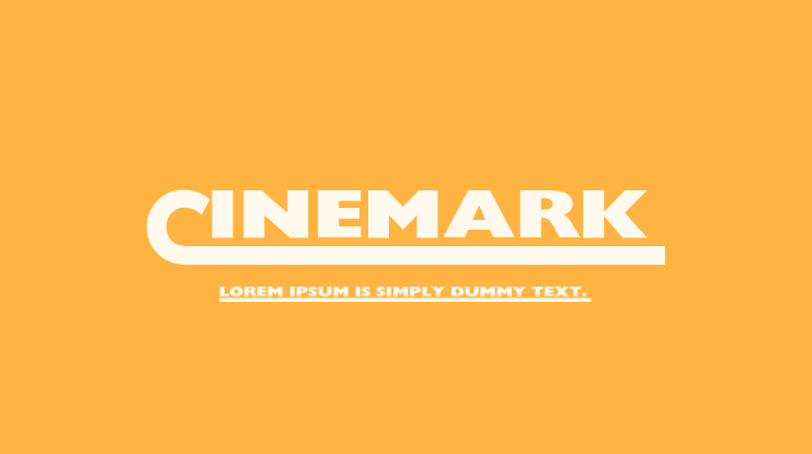 Cinemark Font
