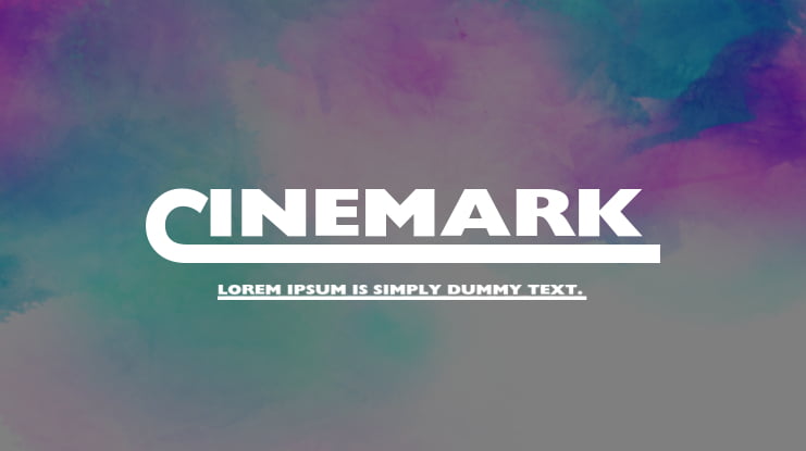 Cinemark Font