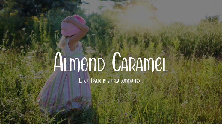 Almond Caramel Font