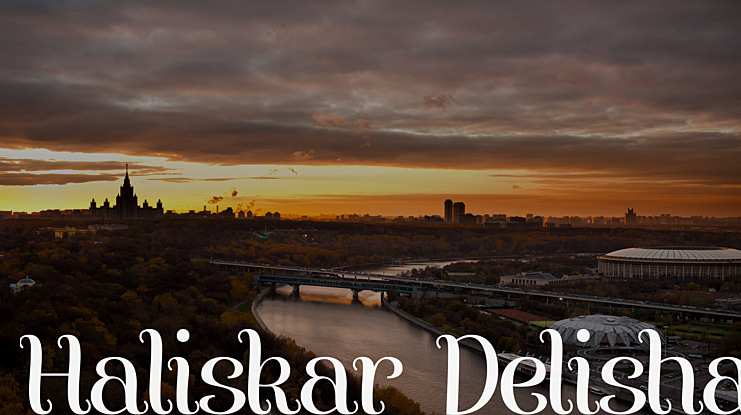 Haliskar Delisha Font