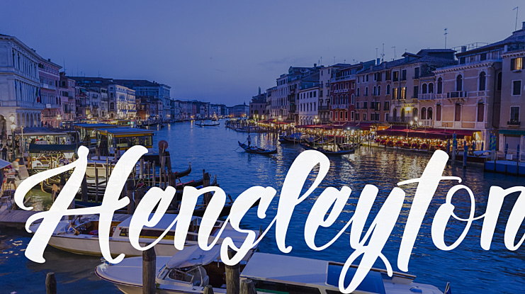 Hensleyton Font