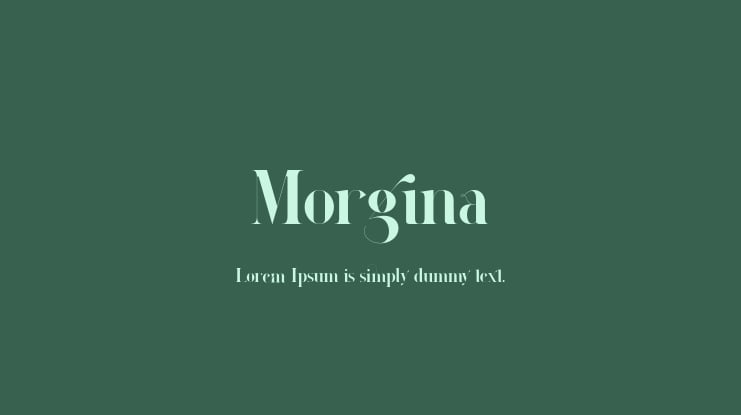 Morgina Font