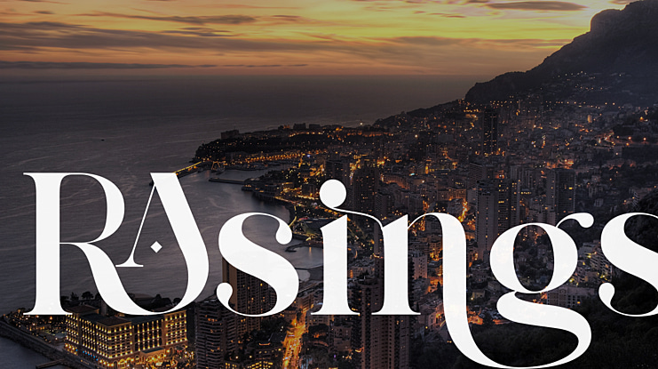 RAsings Font