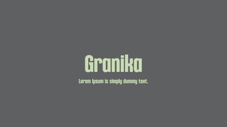 Granika Font