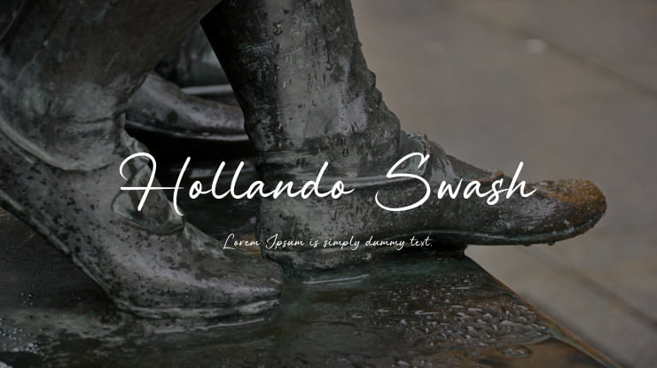 Hollando Swash Font