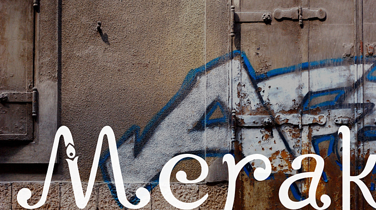 Merak Font