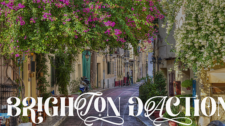Brighton Daction Font