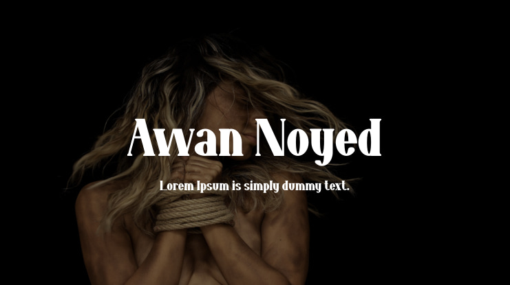 Awan Noyed Font