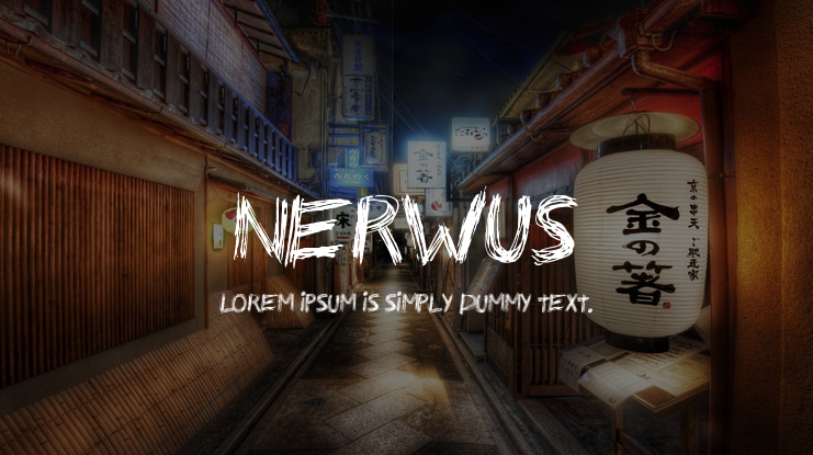 Nerwus Font