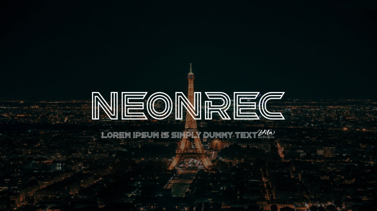 Neonrec Font