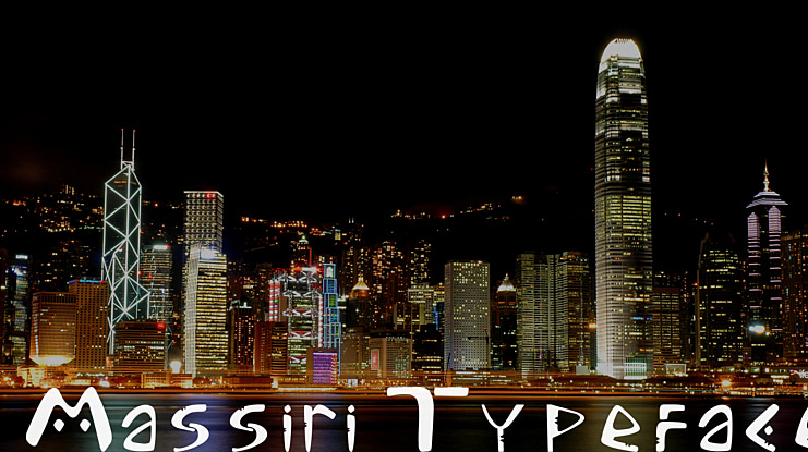 Massiri Typeface Font