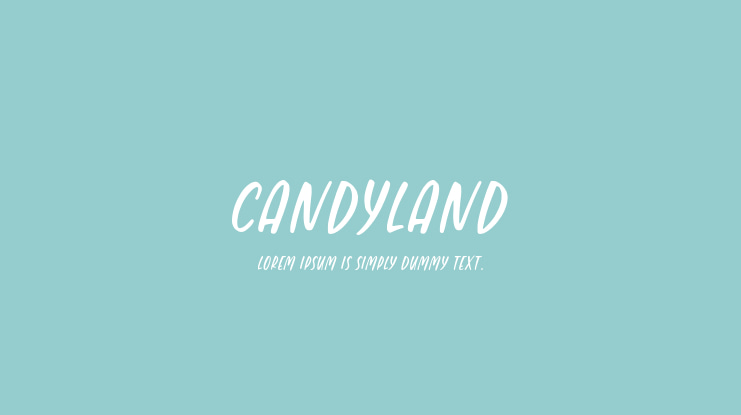 Candyland Font
