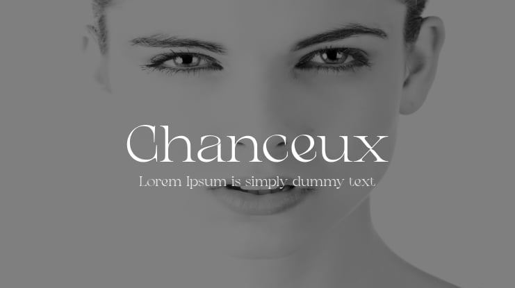 Chanceux Font