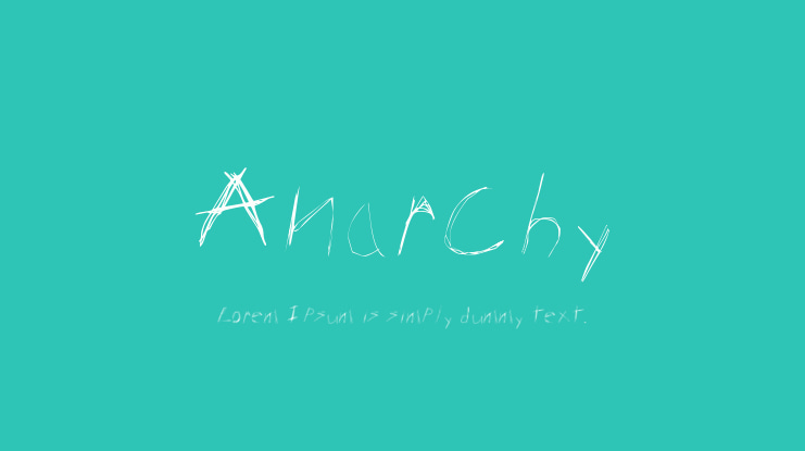 Anarchy Font